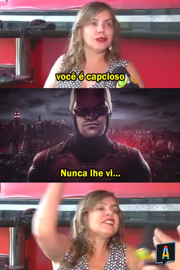 nunca lhe vi você é capcioso