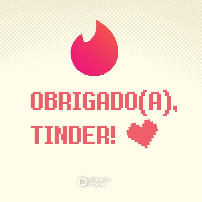 Fundo amarelo com texto em vermelho e ícones de fogo e coração