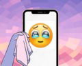 Como usar o emoji Rosto segurando as lágrimas 🥹 e seus significados