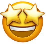 emoji estrela nos olhos
