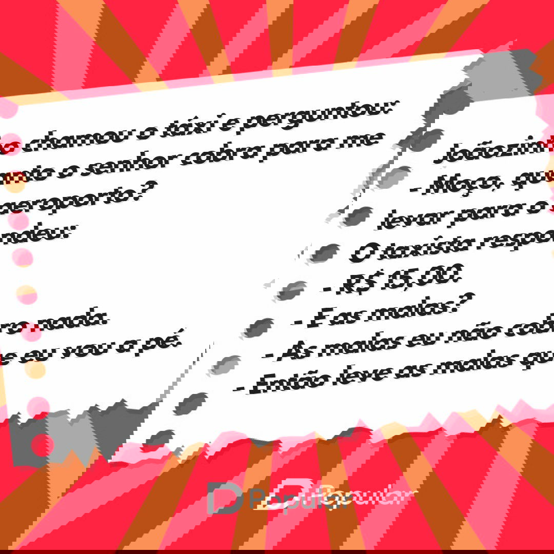 piada engraçada do Joãozinho