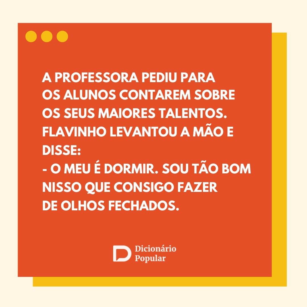 Texto em branco, sob fundo laranja e amarelo