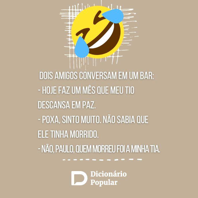 60 piadas curtas e idiotas muito engraçadas Dicionário Popular