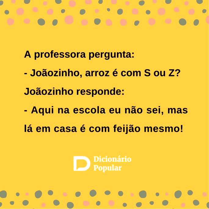 35 piadas muito engraçadas Dicionário Popular