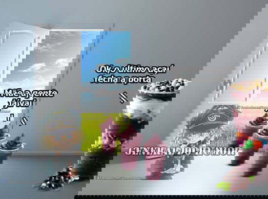 Piada idiota do açaí