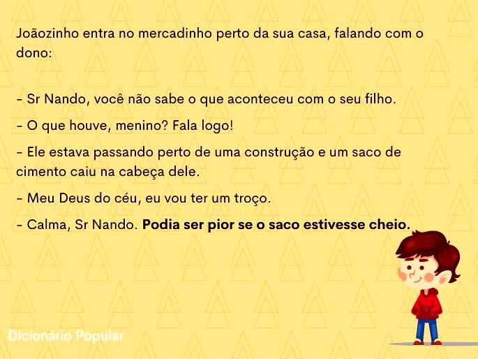 30 piadas do Joãozinho que são muito engraçadas Dicionário Popular