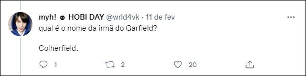 Piadas ruins Garfield
