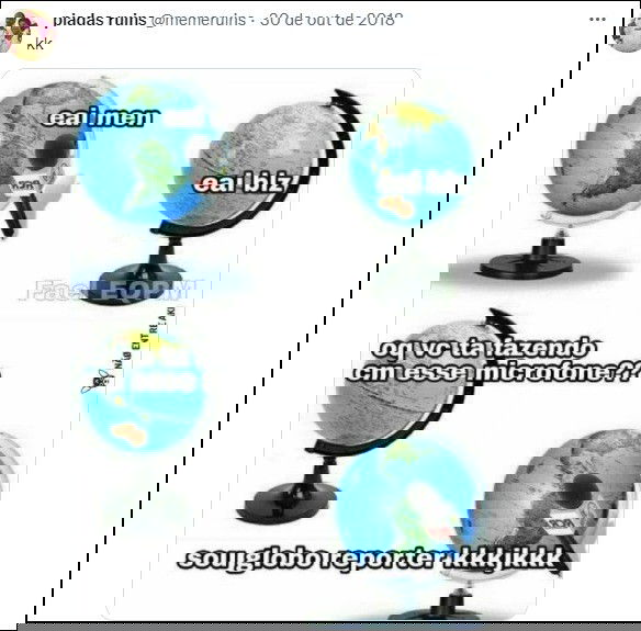 Piadas ruins Globo
